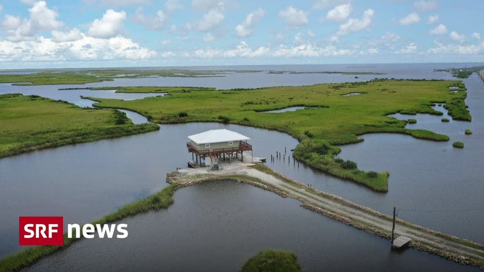 Louisiana: Wie Amerikas grösstes Delta im Meer versinkt