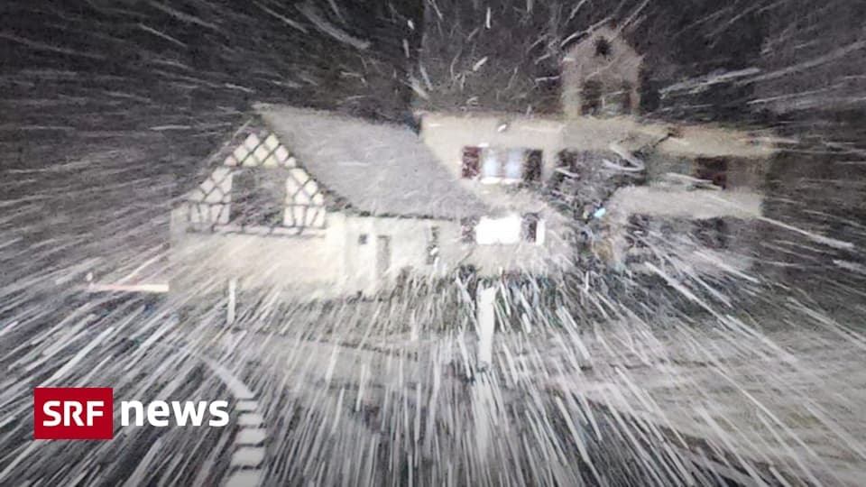 Massive Schneefälle: Grosse Lawinengefahr in den Alpen