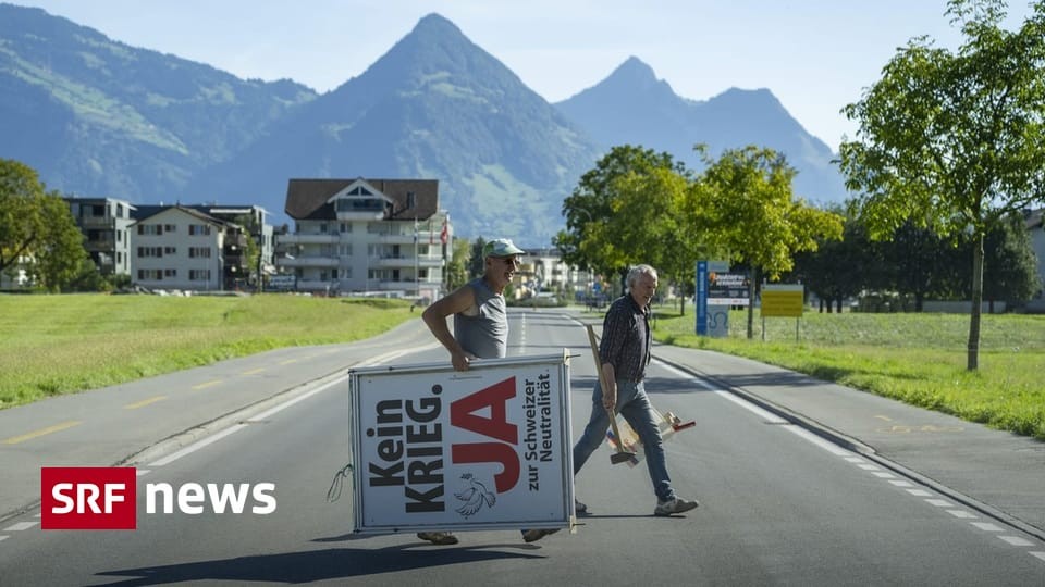 Neutralitätsinitiative gescheitert: Bundesrat bestätigt, aber mehr Mut gefordert