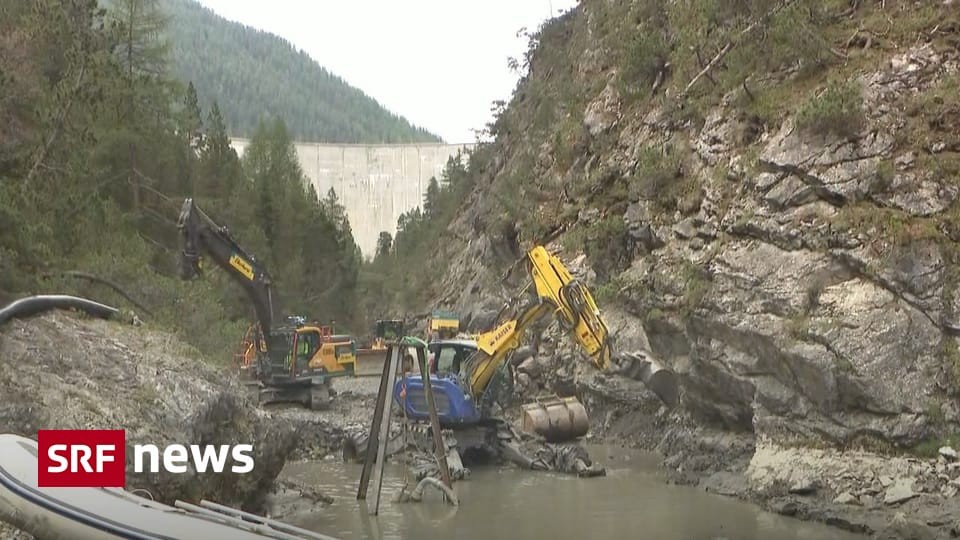 PCB-Sanierung im Nationalpark: Einzigartige Baustelle am Spöl